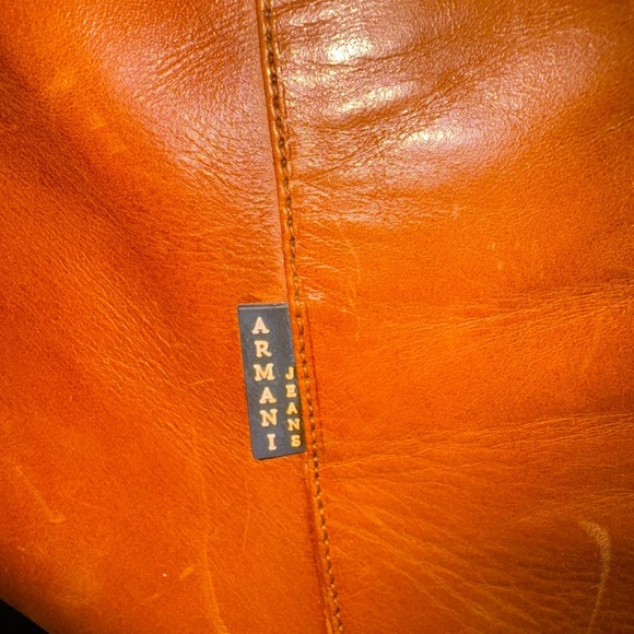 Armani Jeans leather vintage booties size 41 excellent condition - Picture 5 of 9